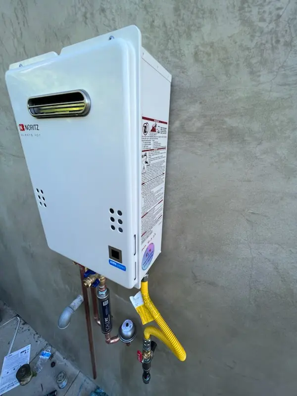 Tankless water heater installation for South Burlingame homes